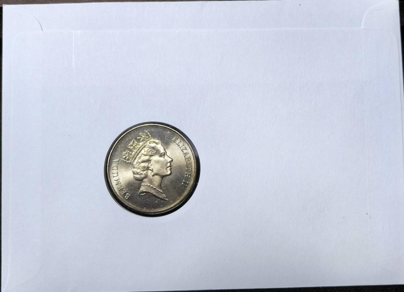 北京马甸外国币专卖第135期，外国币专场，陆续上拍，欢迎关注 1986年百慕大海龟纪念币邮币封