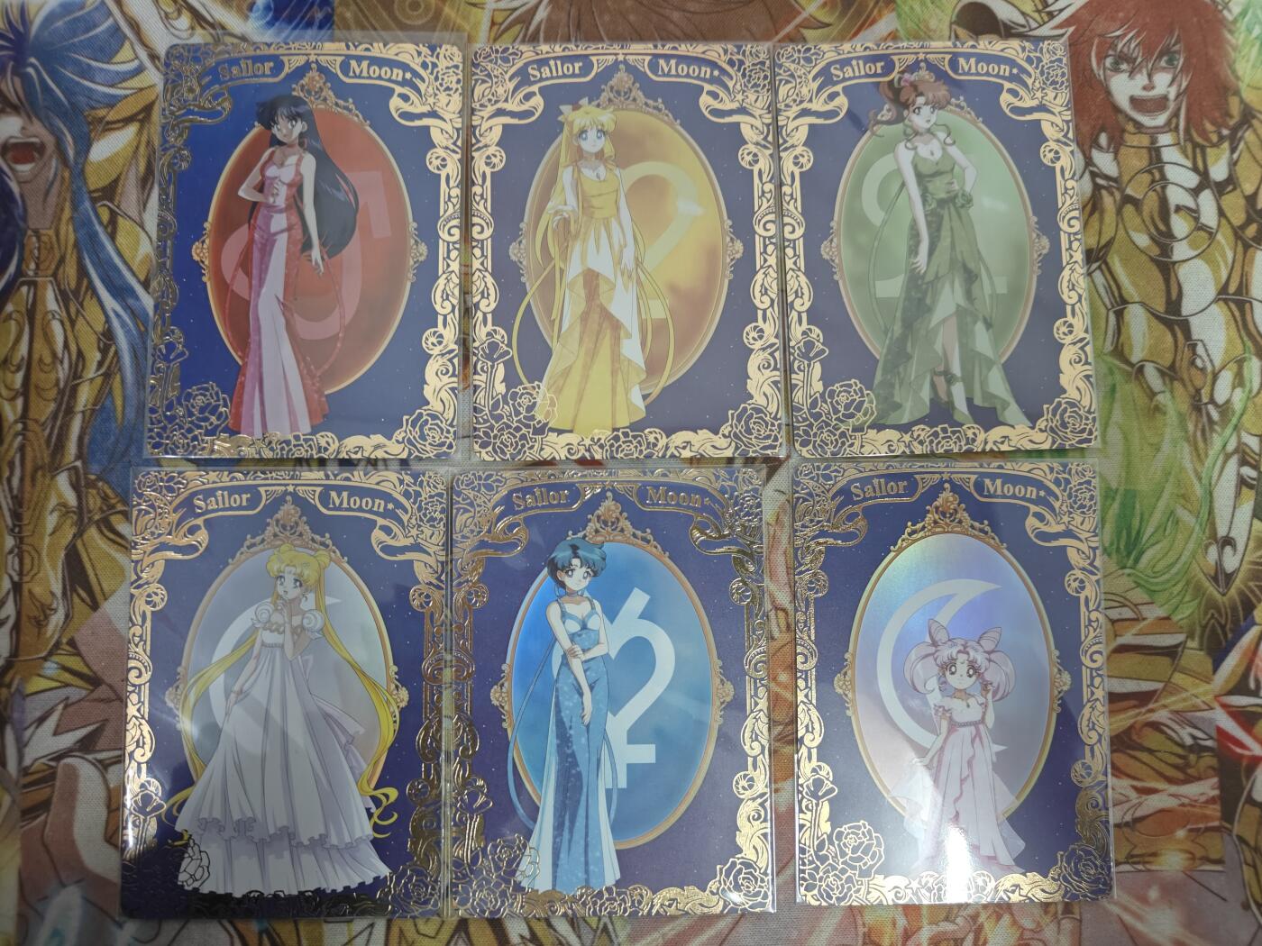 天玑星卡拍第七十六期《各种IP啥都有》持续收拍收评中 满赠三娘需备注 京珞卡牌 美少女战士 彩闪 一套6张 自制卡