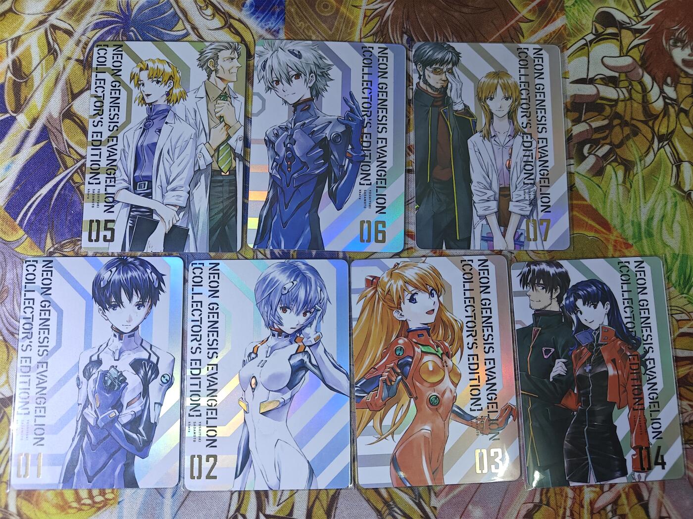 天玑星卡拍第七十六期《各种IP啥都有》持续收拍收评中 满赠三娘需备注 京珞卡牌 新世纪福音战士 一套7张 彩闪 自制卡