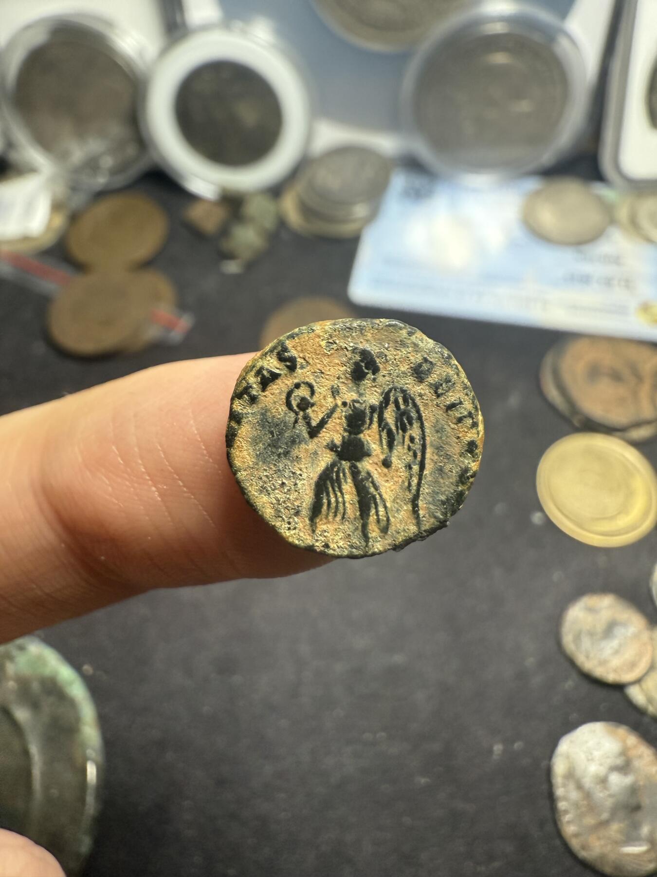 南宋泉阁俄币 外币 国币 专场第七期 古罗马 公元384-423 霍诺留小铜币 偏厚 通货好品