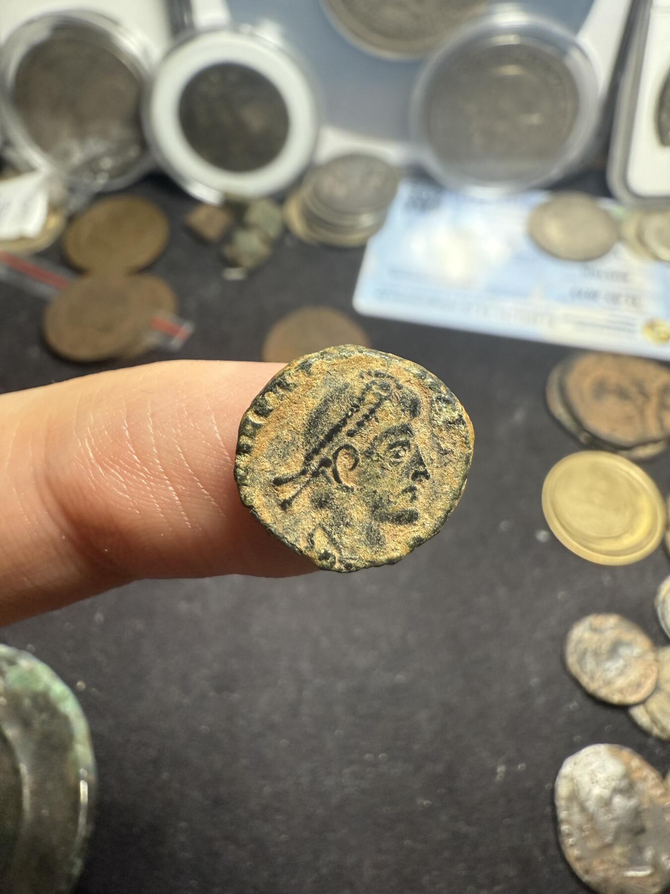 南宋泉阁俄币 外币 国币 专场第七期 古罗马 公元384-423 霍诺留小铜币 偏厚 通货好品