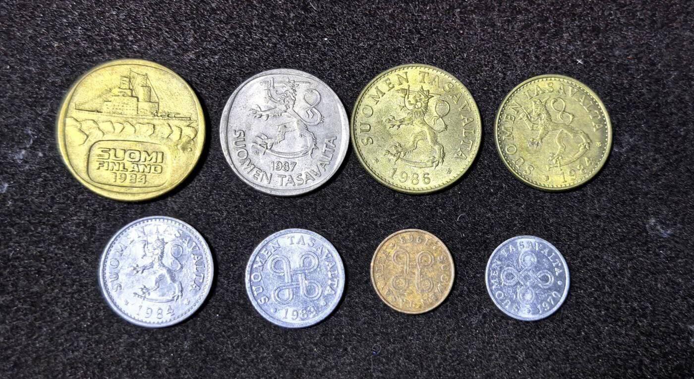 北京马甸外国币专卖第135期，外国币专场，陆续上拍，欢迎关注 老版芬兰