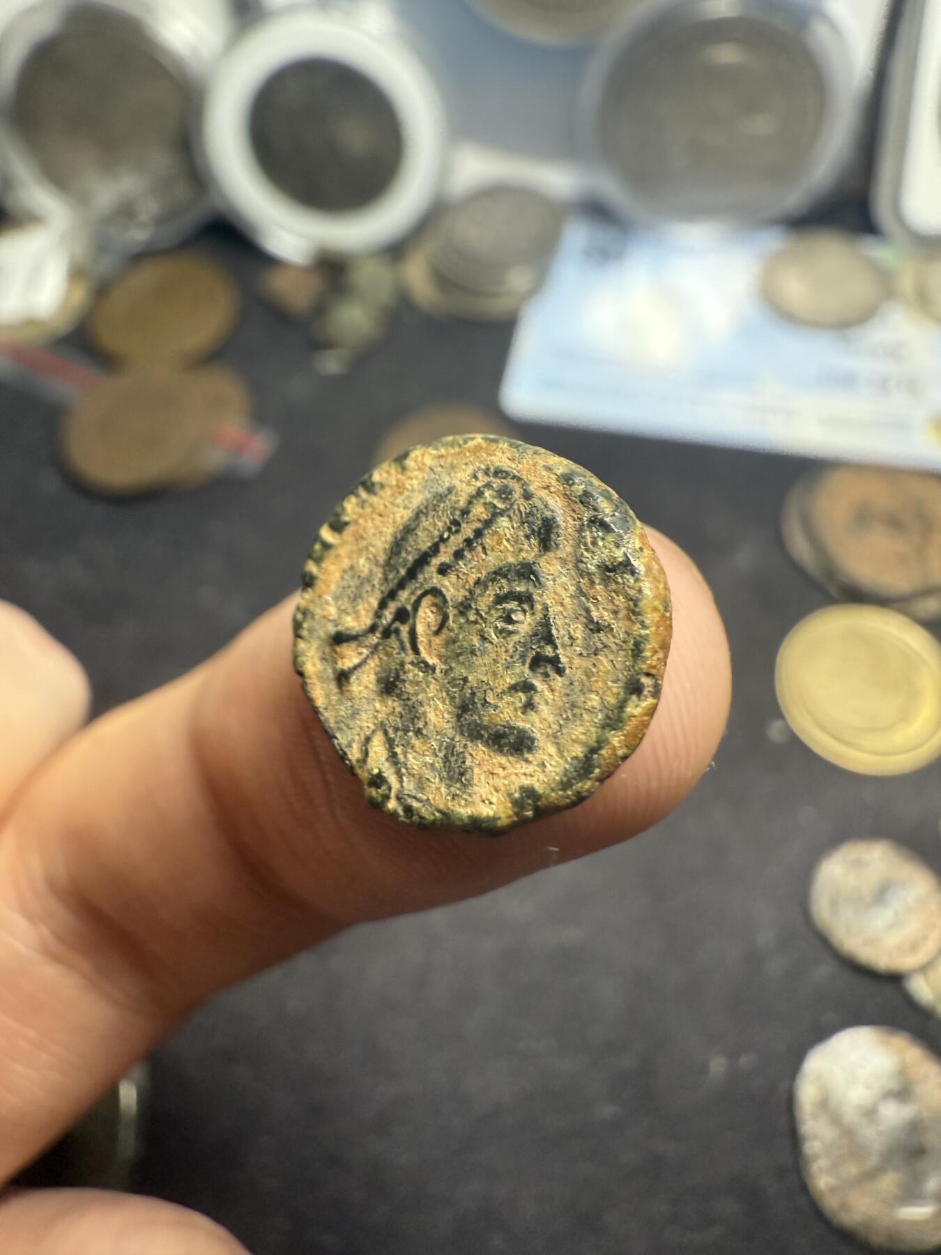 南宋泉阁俄币 外币 国币 专场第七期 古罗马 公元384-423 霍诺留小铜币 偏厚 通货好品