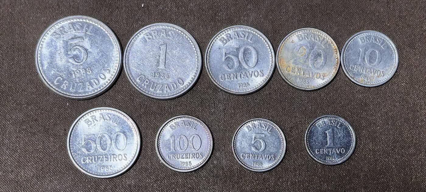 北京马甸外国币专卖第135期，外国币专场，陆续上拍，欢迎关注 巴西国徽版