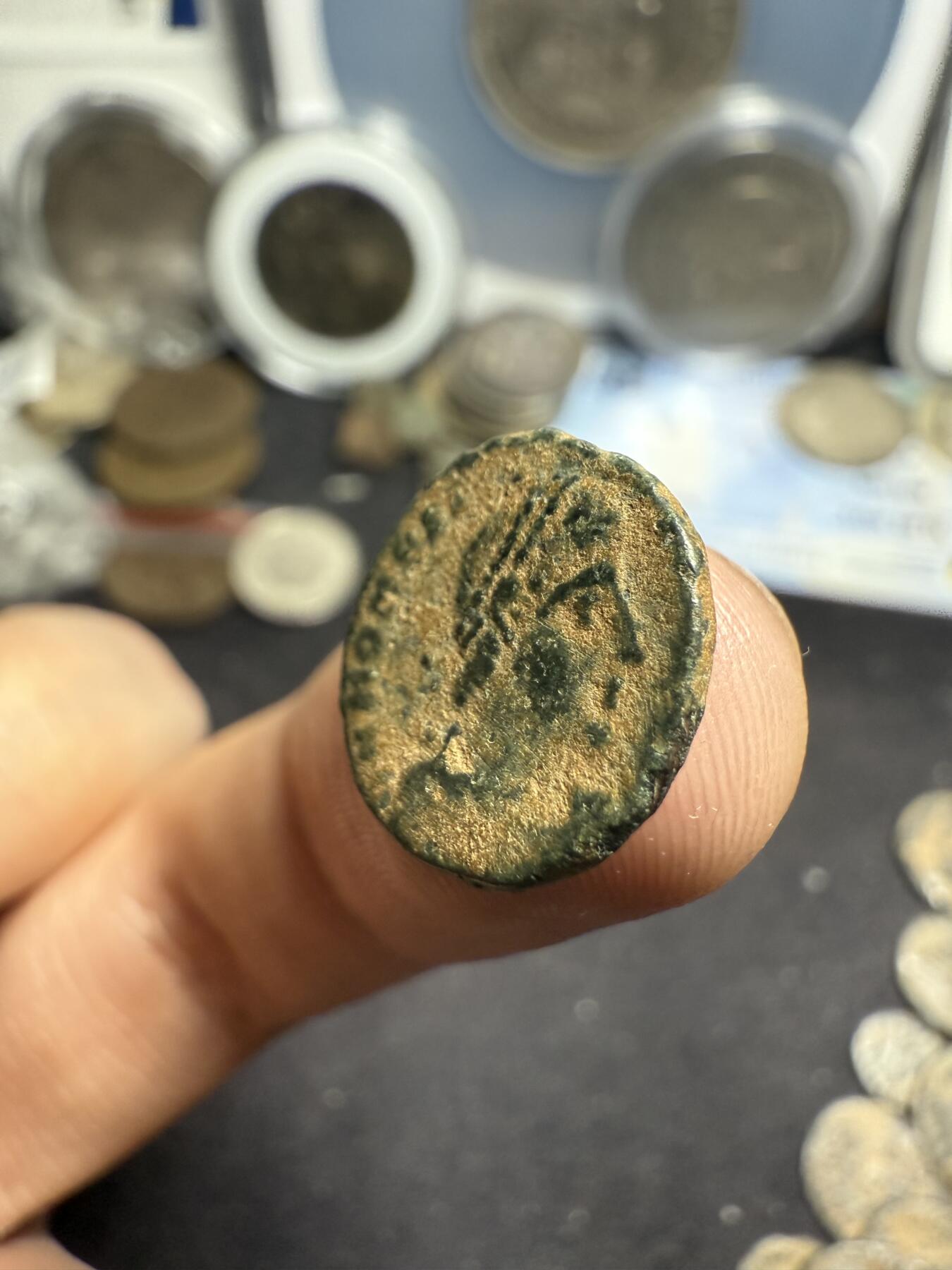 南宋泉阁俄币 外币 国币 专场第七期 古罗马 公元384-423 霍诺留小铜币 背逆 通货好品