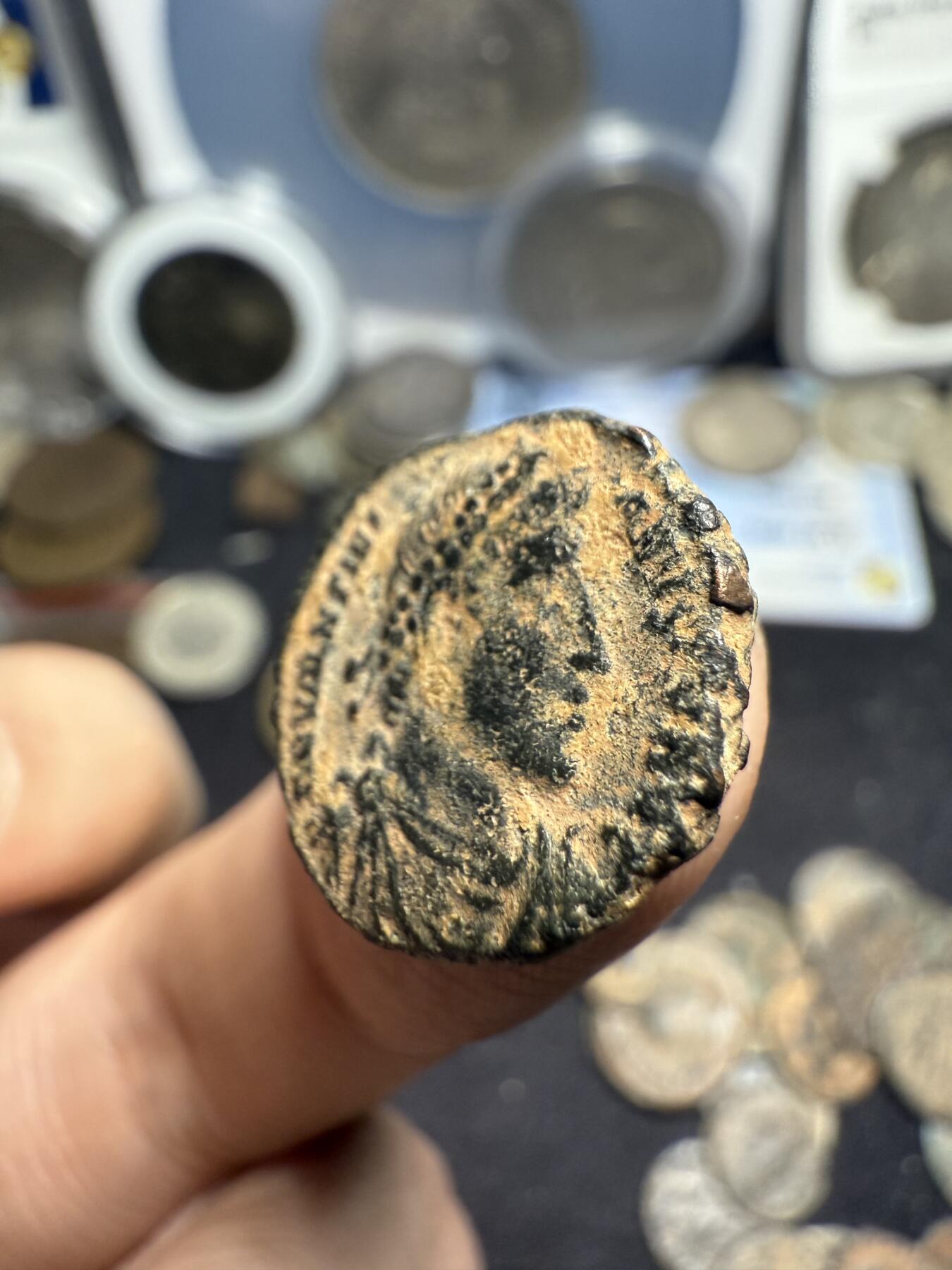 南宋泉阁俄币 外币 国币 专场第七期 古罗马 公元375-392年 瓦伦提尼安二世铜币 偏厚重 好品