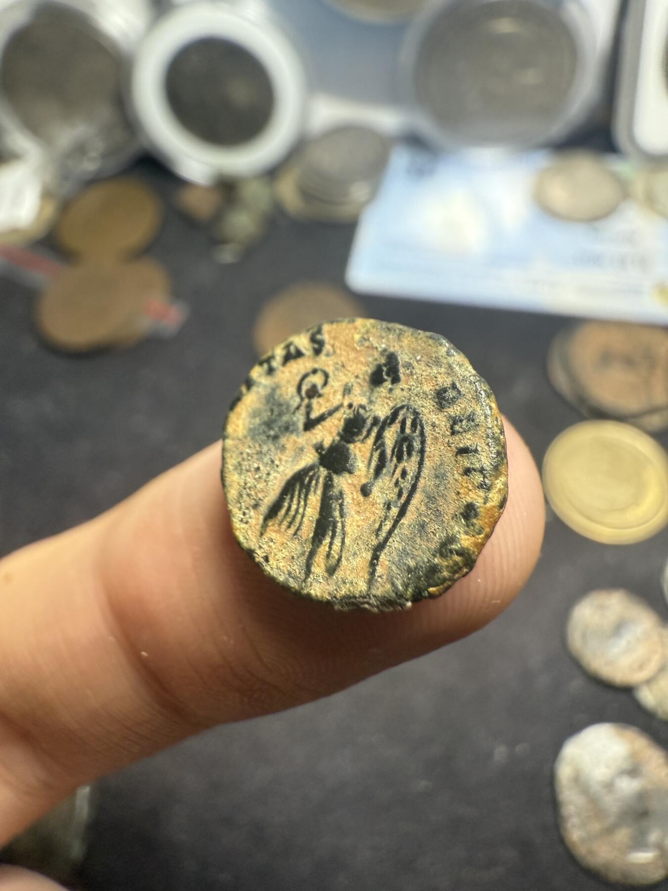 南宋泉阁俄币 外币 国币 专场第七期 古罗马 公元384-423 霍诺留小铜币 偏厚 通货好品