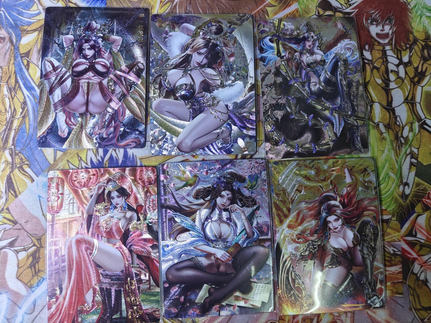 天玑星卡拍第七十六期《各种IP啥都有》持续收拍收评中 满赠三娘需备注 卡玩帕克 魂姬三国 粗闪 6张