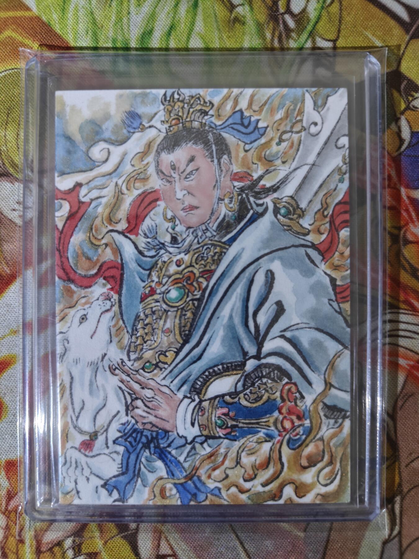 天玑星卡拍第七十六期《各种IP啥都有》持续收拍收评中 满赠三娘需备注 【手绘卡】杨戬 张先军 绘