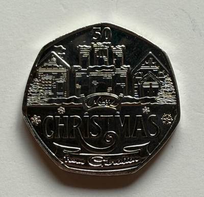 S&S Numismatic世界钱币-拍卖 第117期  - 直布罗陀2024年 圣诞节 50便士纪念币
