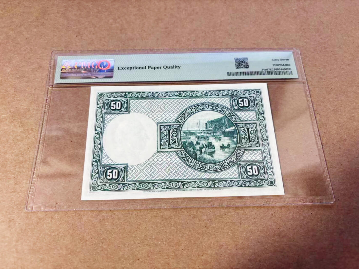 【Blue Auction】世界纸币精拍第630期【精】——Level 16顶级店铺/信誉和品质保障/用心服务💫 【88尾无47】冰岛 1948-56年50克朗 BWC出品 PMG67EPQ 高分