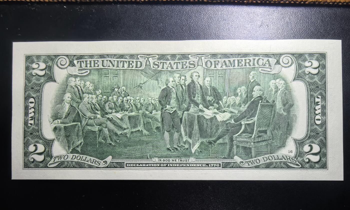 南宋泉阁俄币 外币 国币 专场第七期 2美元纸币 全新未流通 好品