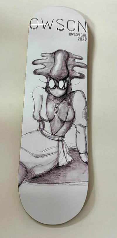 零元拍：WAIWAI 设计定制艺术滑板，每款都是孤品。材质进口加拿大枫，环保胶水，热转印制作专业级滑板，尺寸约 20×80CM，因展出可能会有轻微磕碰，介意勿拍 - 零元拍：WAIWAI 设计定制艺术滑板，每款都是孤品。材质进口加拿大枫，环保胶水，热转印制作专业级滑板，尺寸约 20×80CM，因展出可能会有轻微磕碰，介意勿拍