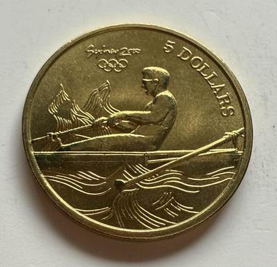 S&S Numismatic世界钱币-拍卖 第122期  - 澳大利亚2000年 悉尼奥运会-划船 5澳元纪念币