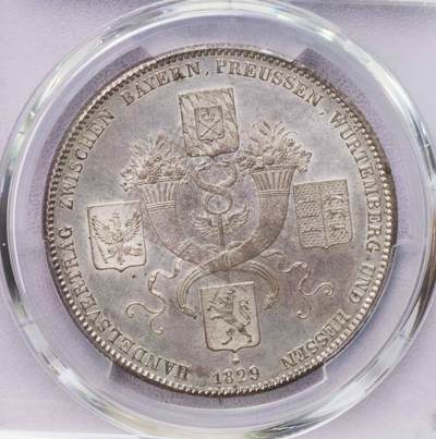 PCGS-MS65 1829巴伐利亚贸易条约历史泰勒 - PCGS-MS65 1829巴伐利亚贸易条约历史泰勒