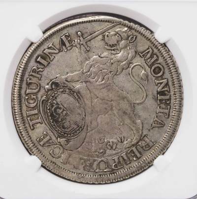 NGC-VF30 1756苏黎世文字版泰勒大银币 唯一有分冠军 - NGC-VF30 1756苏黎世文字版泰勒大银币 唯一有分冠军