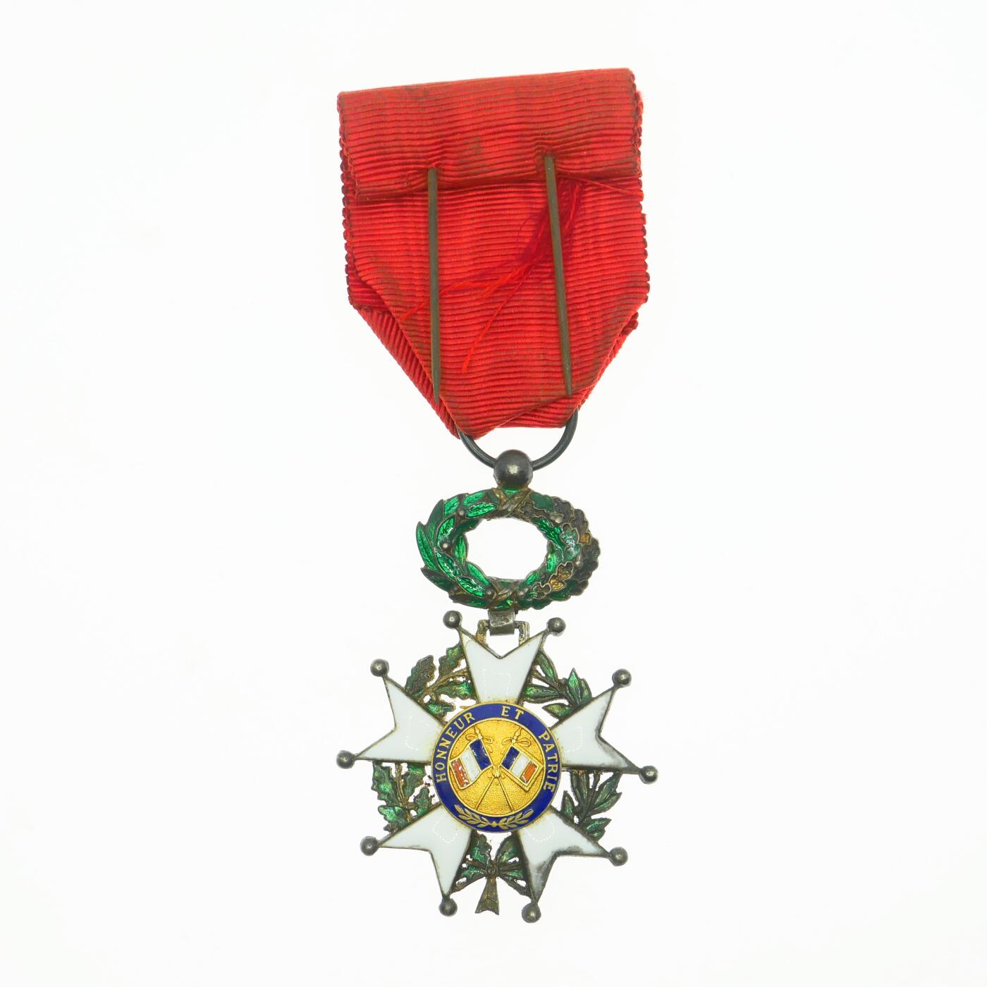 勋章奖章交易所2025年3月16拍卖 法国三共荣誉军团勋章，银质珐琅