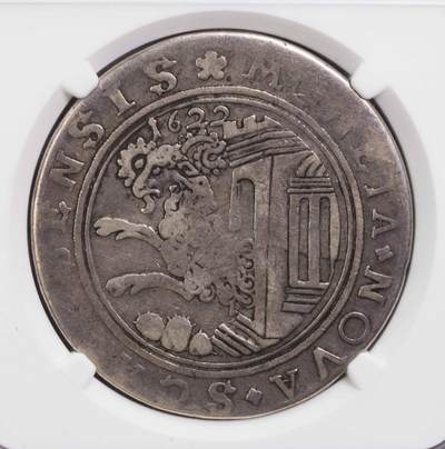 NGC-VF20 1622瑞士沙夫豪森泰勒银币 季军 - NGC-VF20 1622瑞士沙夫豪森泰勒银币 季军