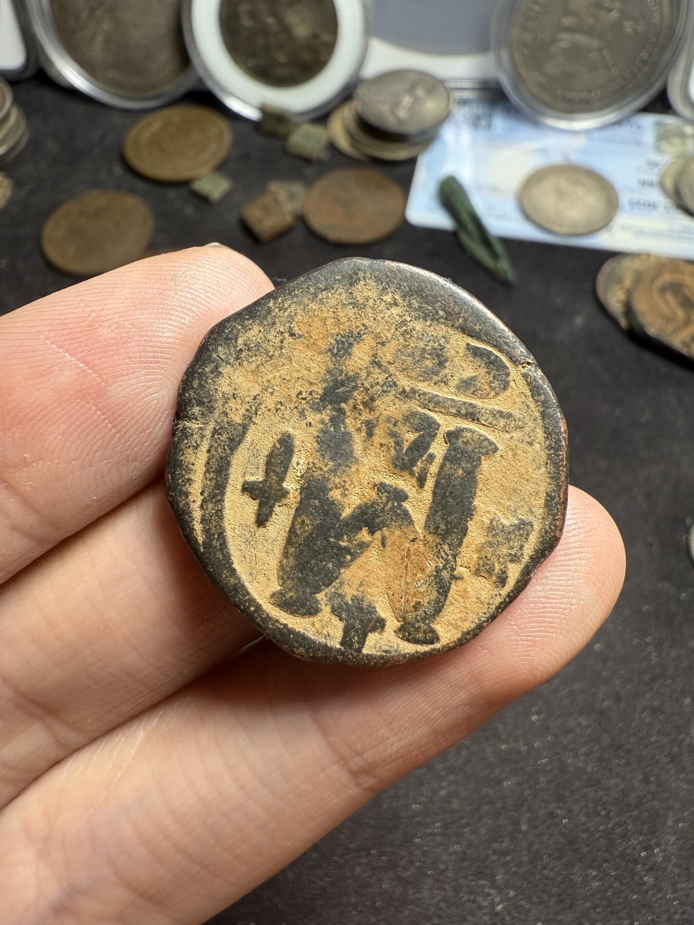 南宋泉阁俄币 外币 国币 专场第七期 古罗马 公元527-565年 东罗马 查士丁尼1富力大铜币 通货好品