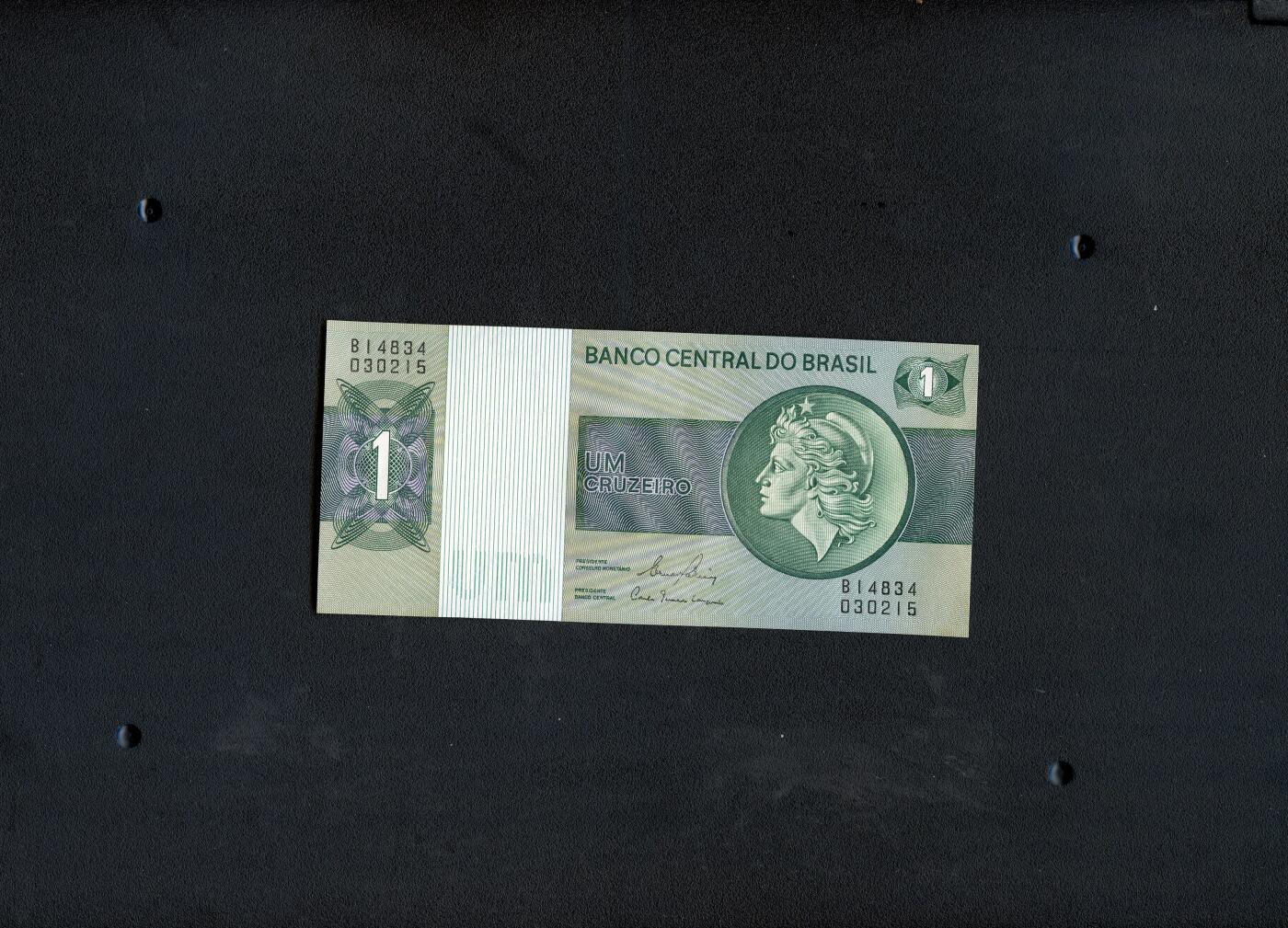 沧河堂外币0001 1980年 巴西1克鲁塞罗