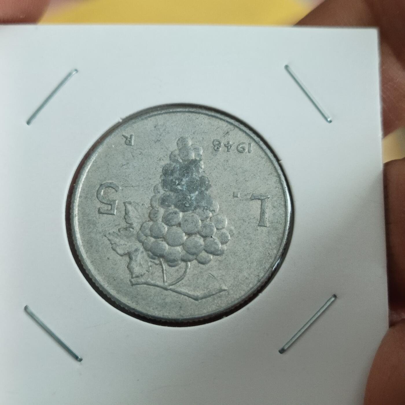 泡泡币外币重装出山第一场，老伙计们都来 意大利临时政府五里拉