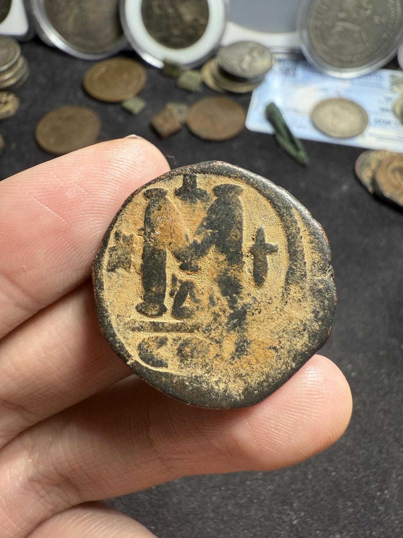 南宋泉阁俄币 外币 国币 专场第七期 古罗马 公元527-565年 东罗马 查士丁尼1富力大铜币 通货好品