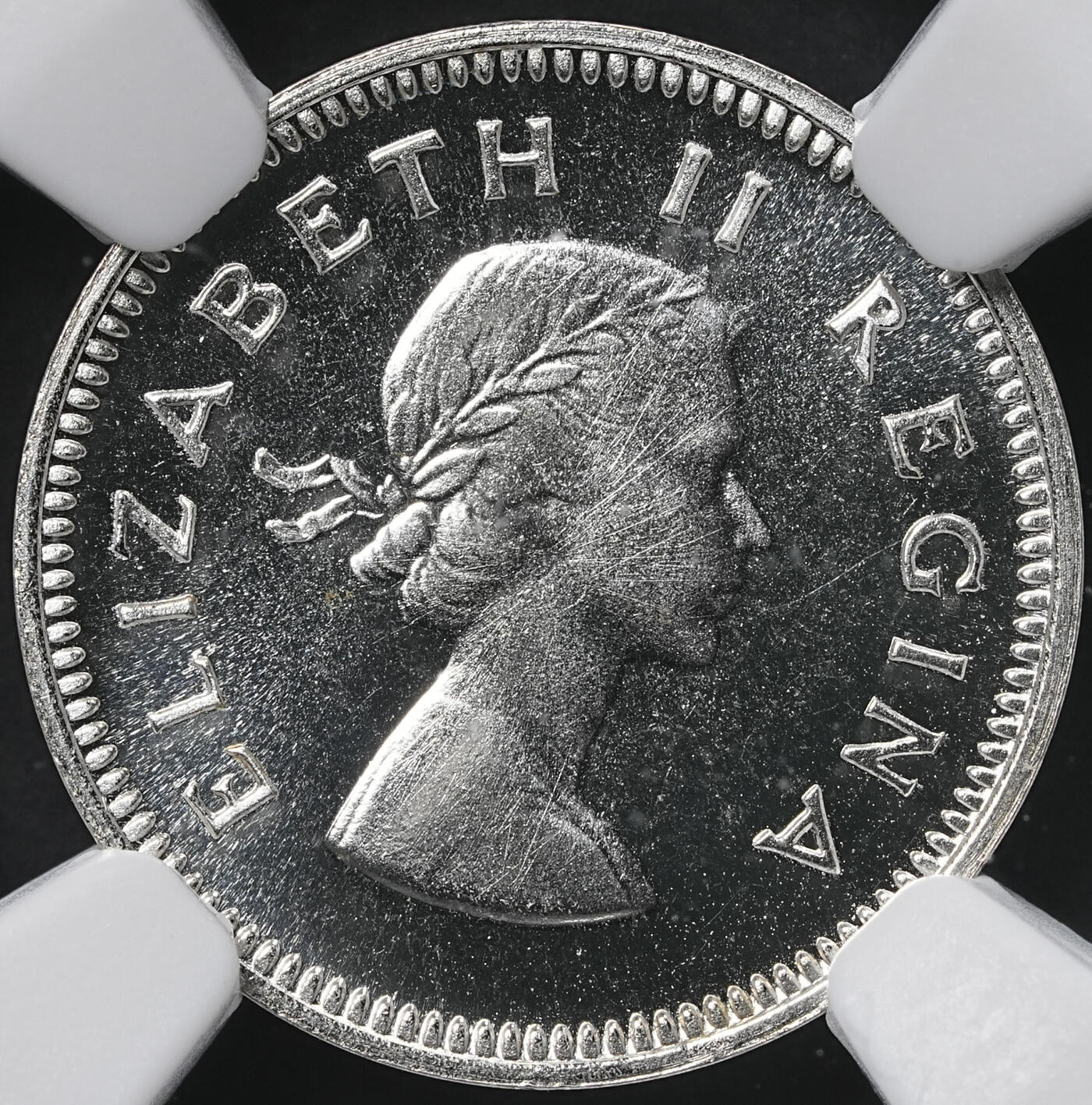 修遠堂世界钱币第六十一期 NGC PF67 CAMEO 1960年南非3便士精制银币 仅铸造3360枚 CAMEO少见