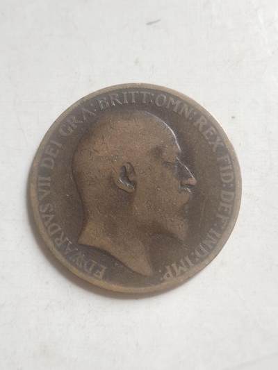 纪念币 评级币 硬币专场 1908年英国一便士。