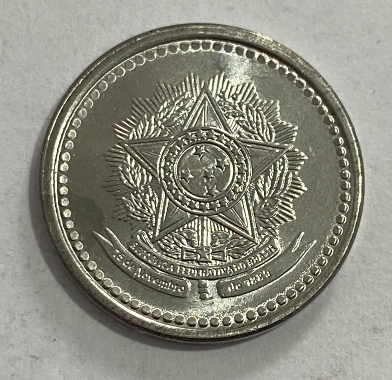 世界各国流通币专场 1987年巴西10分，全新