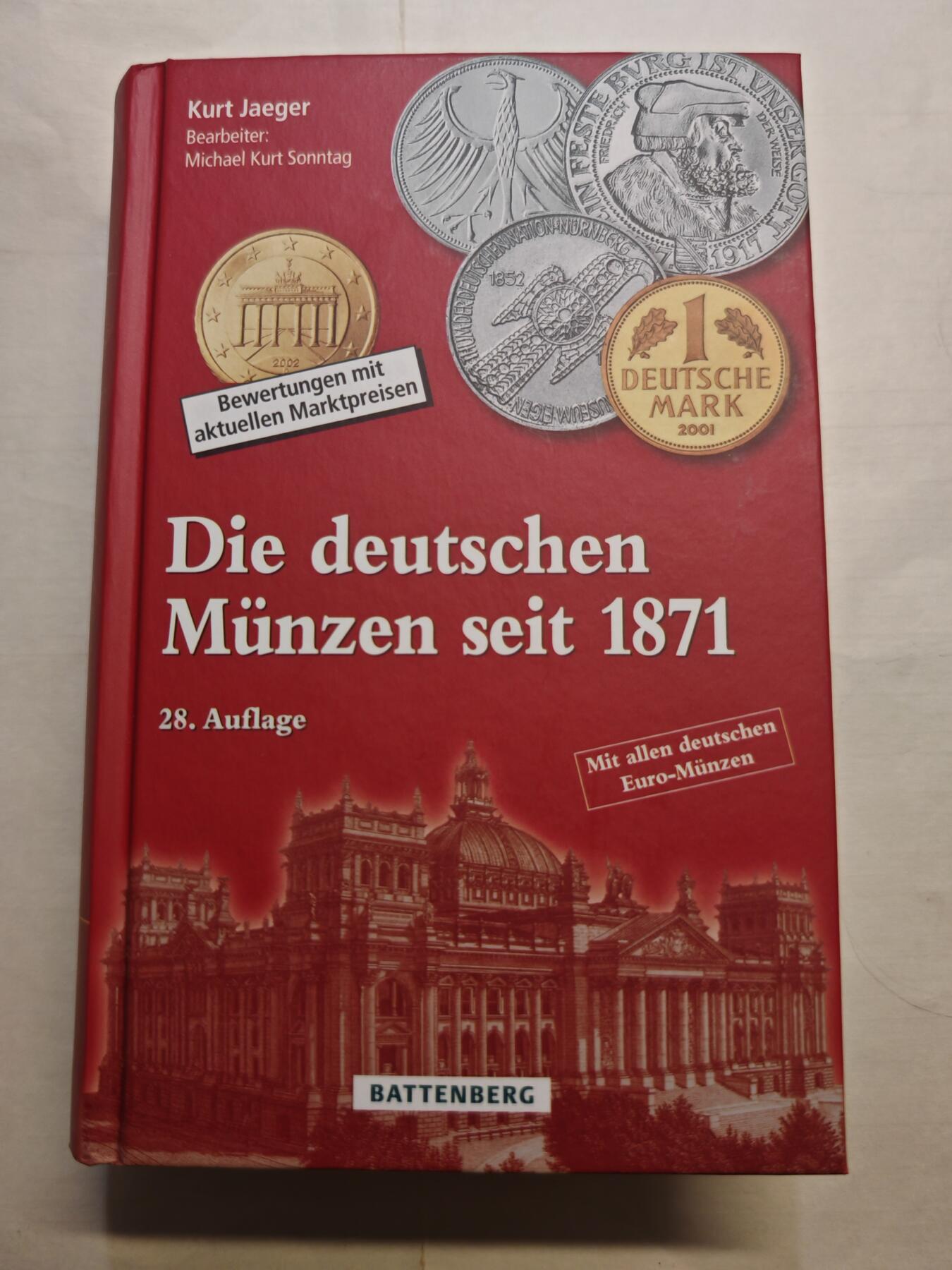 博洋堂世界钱币拍卖第114期（全场包邮） 全新德国耶格目录 1871年至今 全书1020页，书籍较重，德系玩家必备工具书。该拍品运费到付。