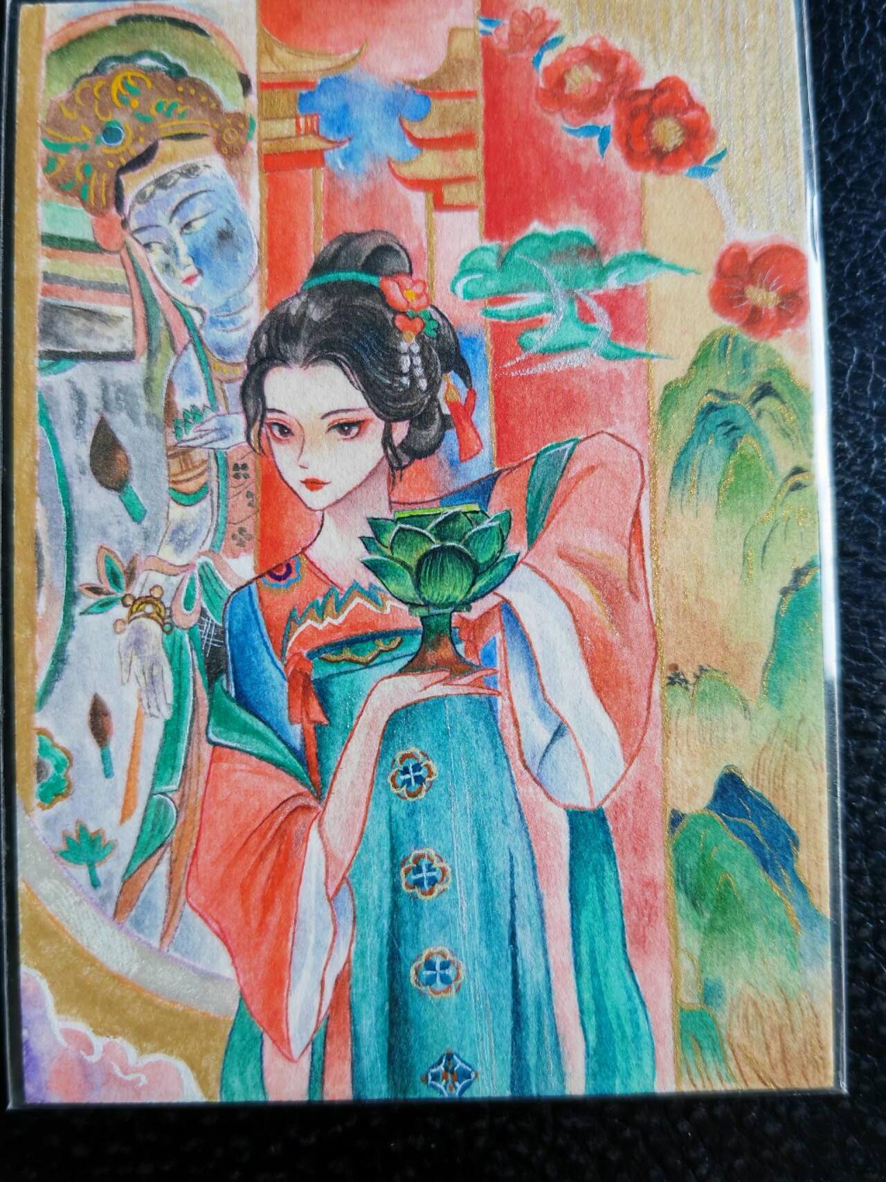 阳大大卡牌超级大甩拍第43期（周五晚上八点半截拍，持续收拍品，进群福利早知道） 【手绘卡】顶流画师【轻舟已过】宝莲灯