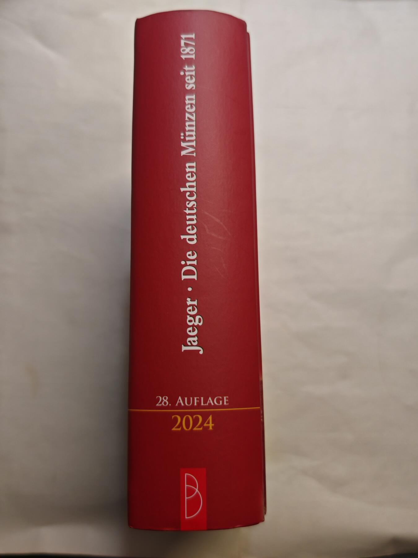 博洋堂世界钱币拍卖第114期（全场包邮） 全新德国耶格目录 1871年至今 全书1020页，书籍较重，德系玩家必备工具书。该拍品运费到付。