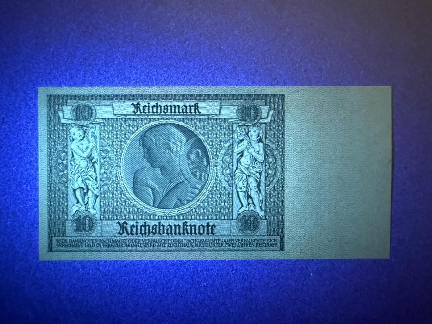 《艾美收藏》第191期-周日名誉品盛宴 德国10马克 UNC 1929年老版本 A冠无4