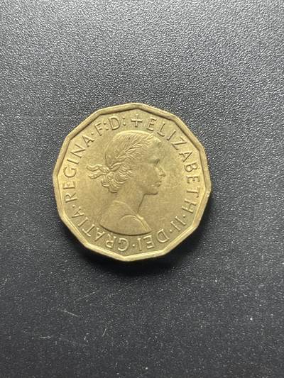 各个国家硬币专场1 United Kingdom 3 pence