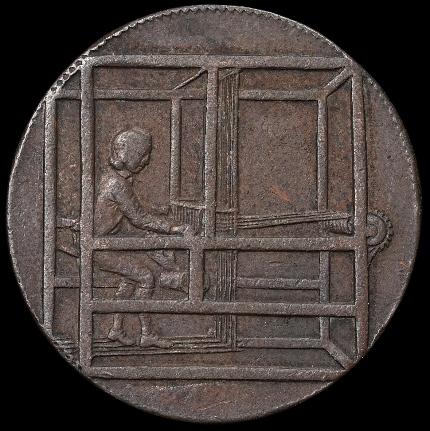 修遠堂世界钱币第六十一期 1792年英国罗奇代尔1/2便士代用币
