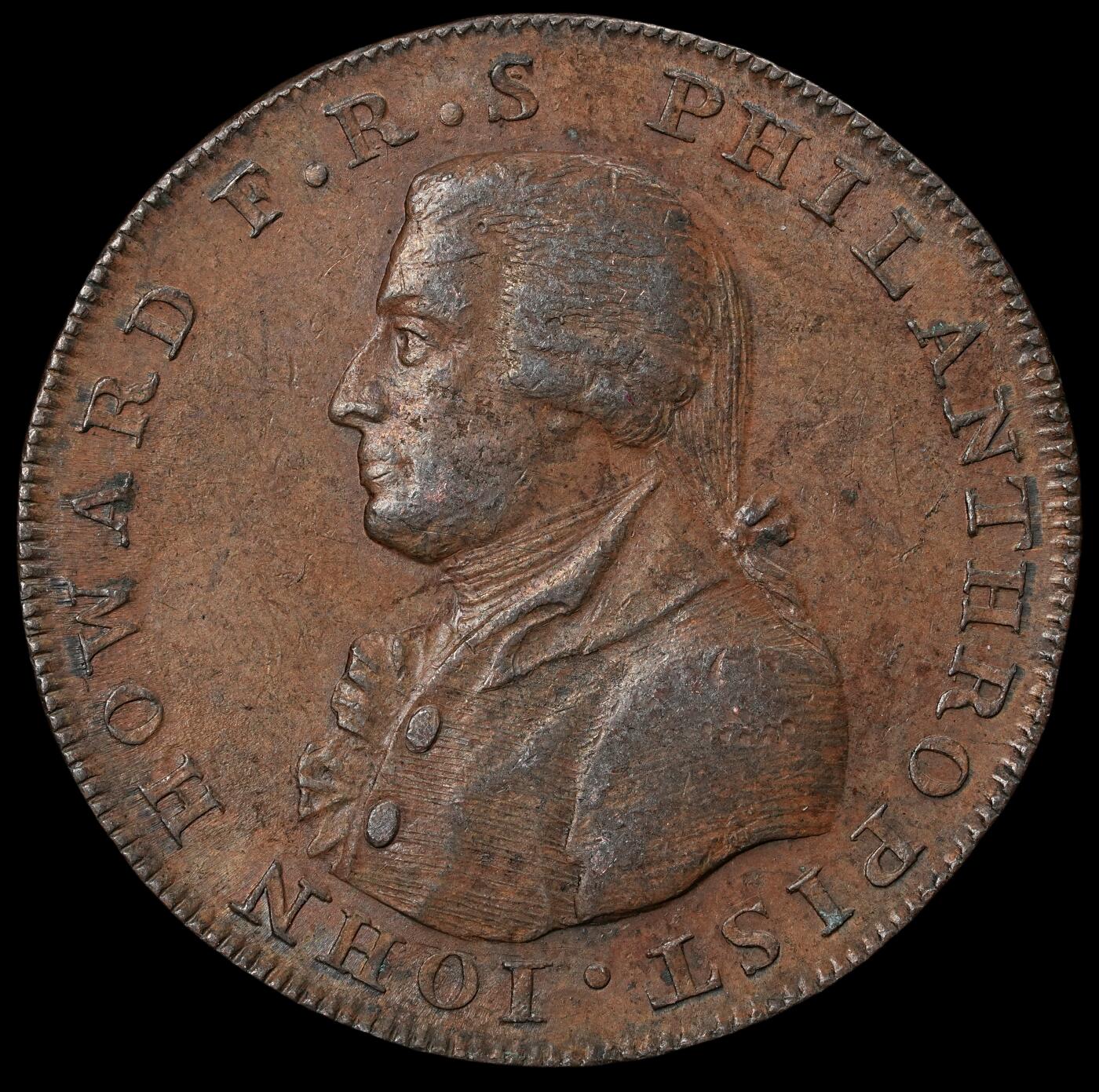 修遠堂世界钱币第六十一期 1794年英国1/2便士代用币
