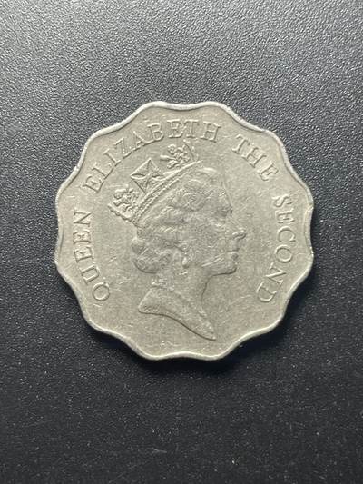 各个国家硬币专场1 中国香港女王2元