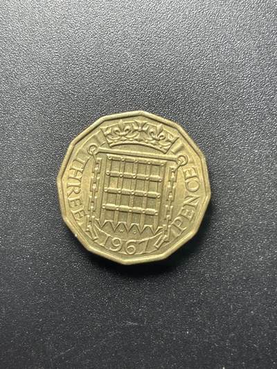 各个国家硬币专场1 United Kingdom 3 pence