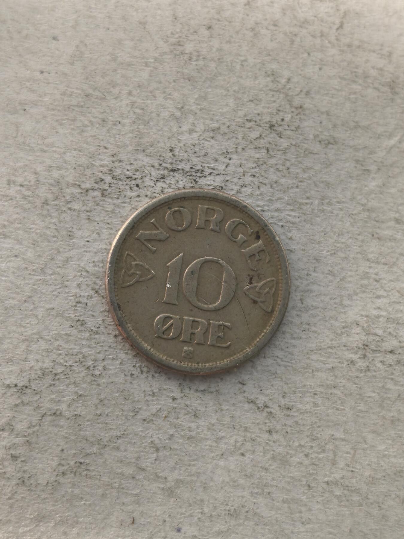 Krab外币市集Vol.6 挪威1952年10欧尔