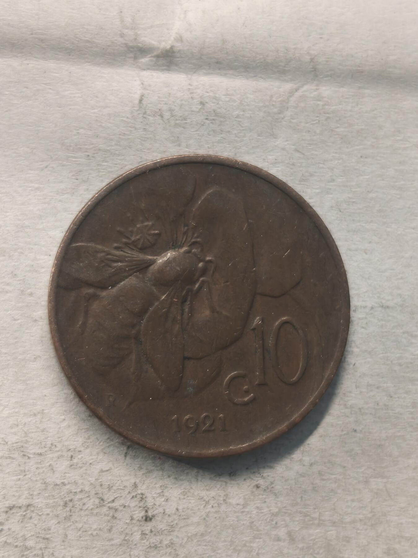 Krab外币市集Vol.6 意大利1921年10分
