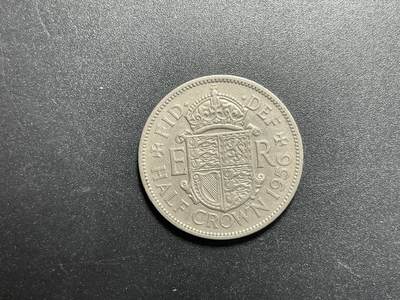 各个国家硬币专场1 英国6便士幸运币Lucky Coin六便士真币19.3m