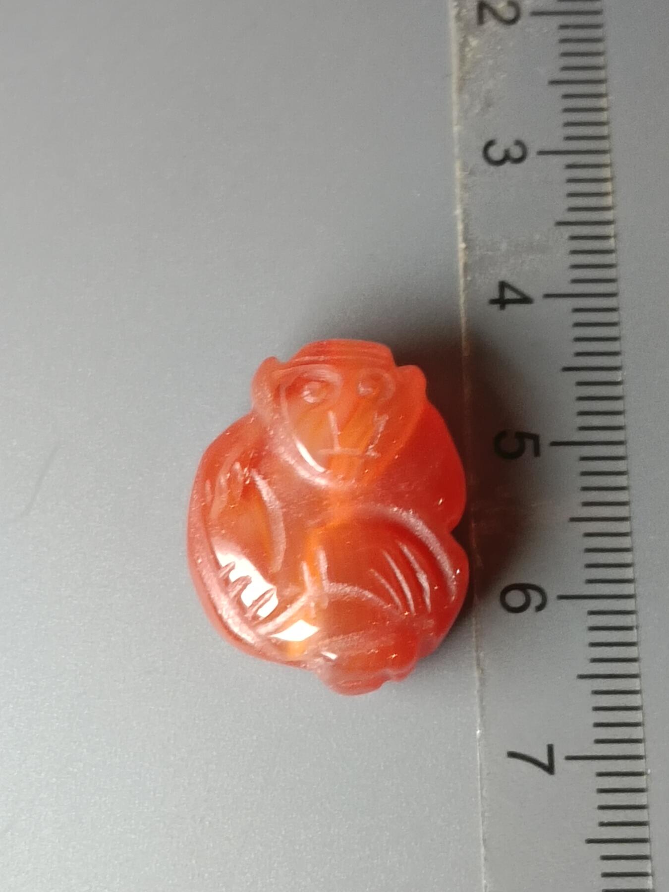 33期拍卖 玛瑙猴