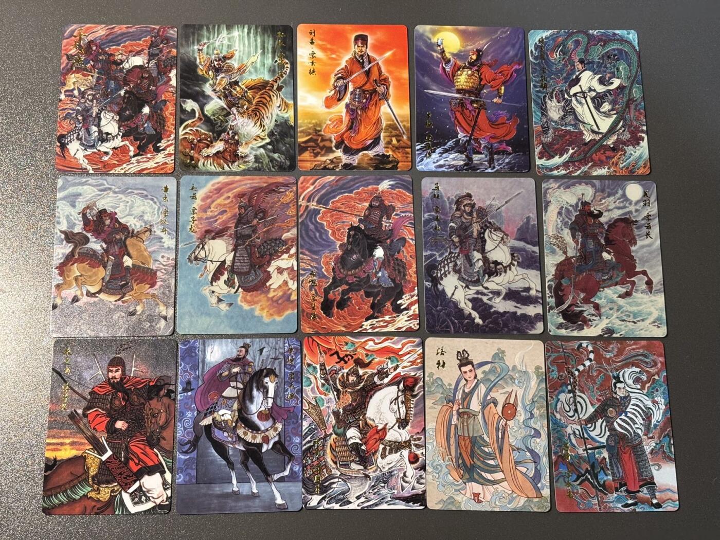和之国 小王子精品卡牌拍卖第八场  百里 李云中千古风流第一弹➕第二弹 全套普卡33张含卡头