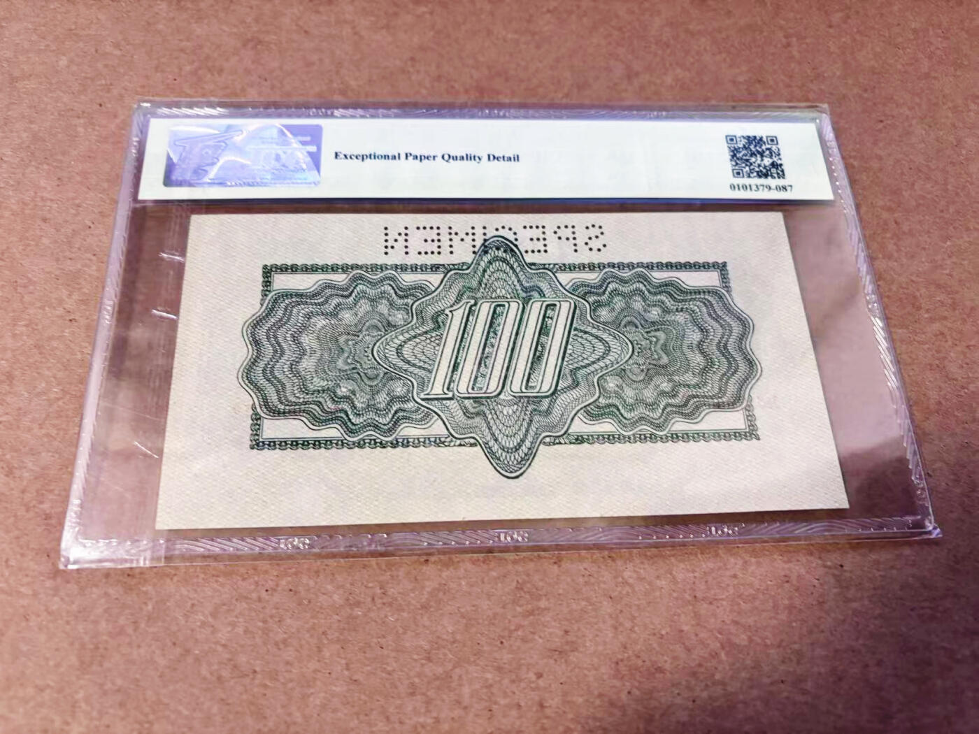 【Blue Auction】世界纸币精拍第634期【精】——16级TOP拍卖/信誉/品质/专业/高效💫 捷斯1944年100克朗样钞 苏联红军发行 TGQ66EPQ