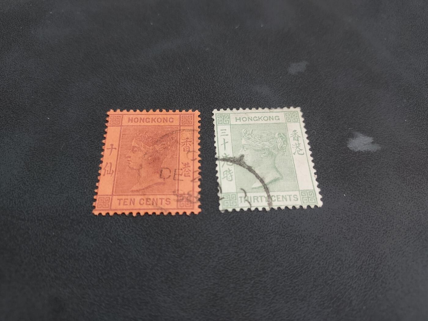 HKPNC 博彦收藏  3月22日 8点 邮票专场 香港维多利亚1891 旧全 30分弱齿 