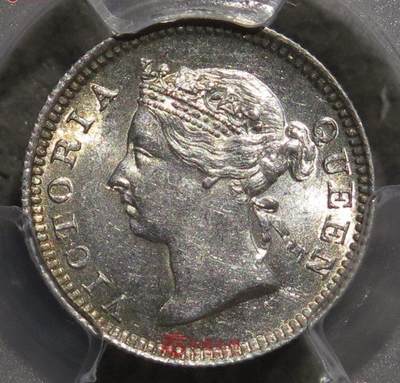 1901维多利亚女王 香港五仙银币 5C - 1901维多利亚女王 香港五仙银币 5C