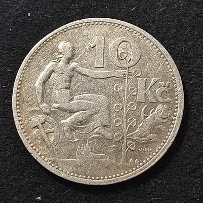 0起1加再包邮-纯粹捡漏拍-410散币银币场 - 捷克斯洛伐克1932年10克朗银币