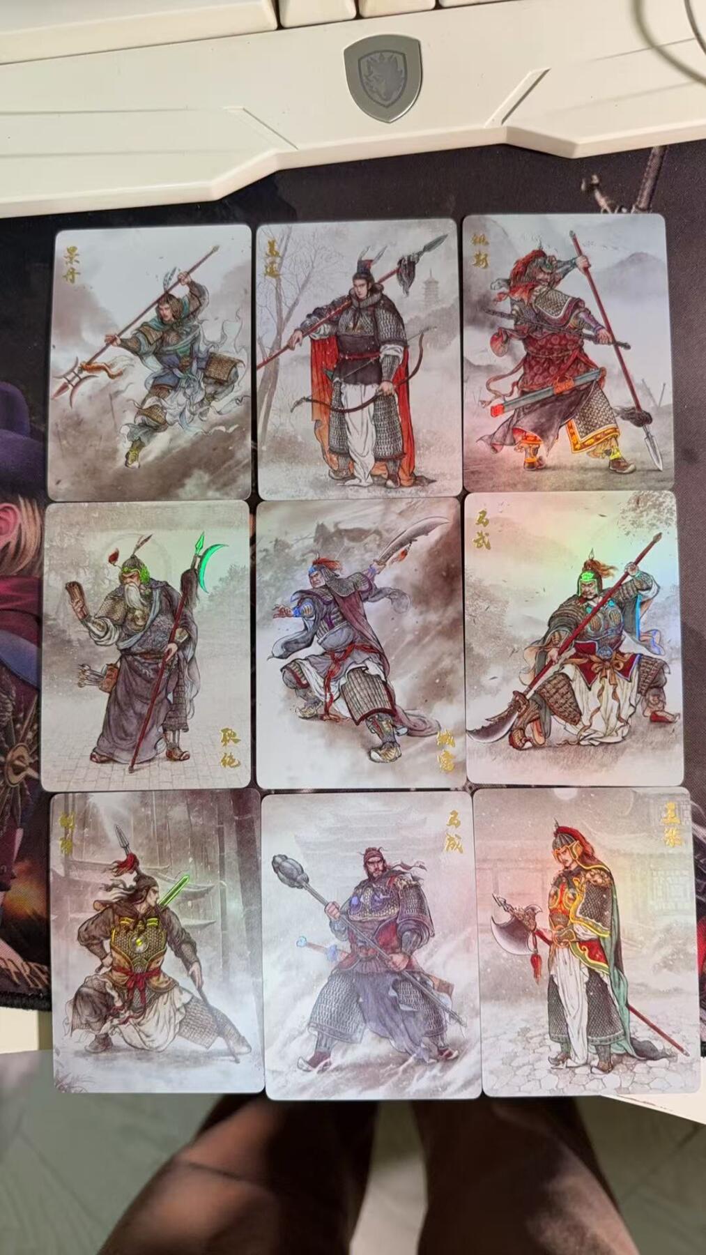 光影卡牌第八期，亲签卡，古风美女卡，各家套卡，持续收拍品 超吉梦云台将彩闪28张全套