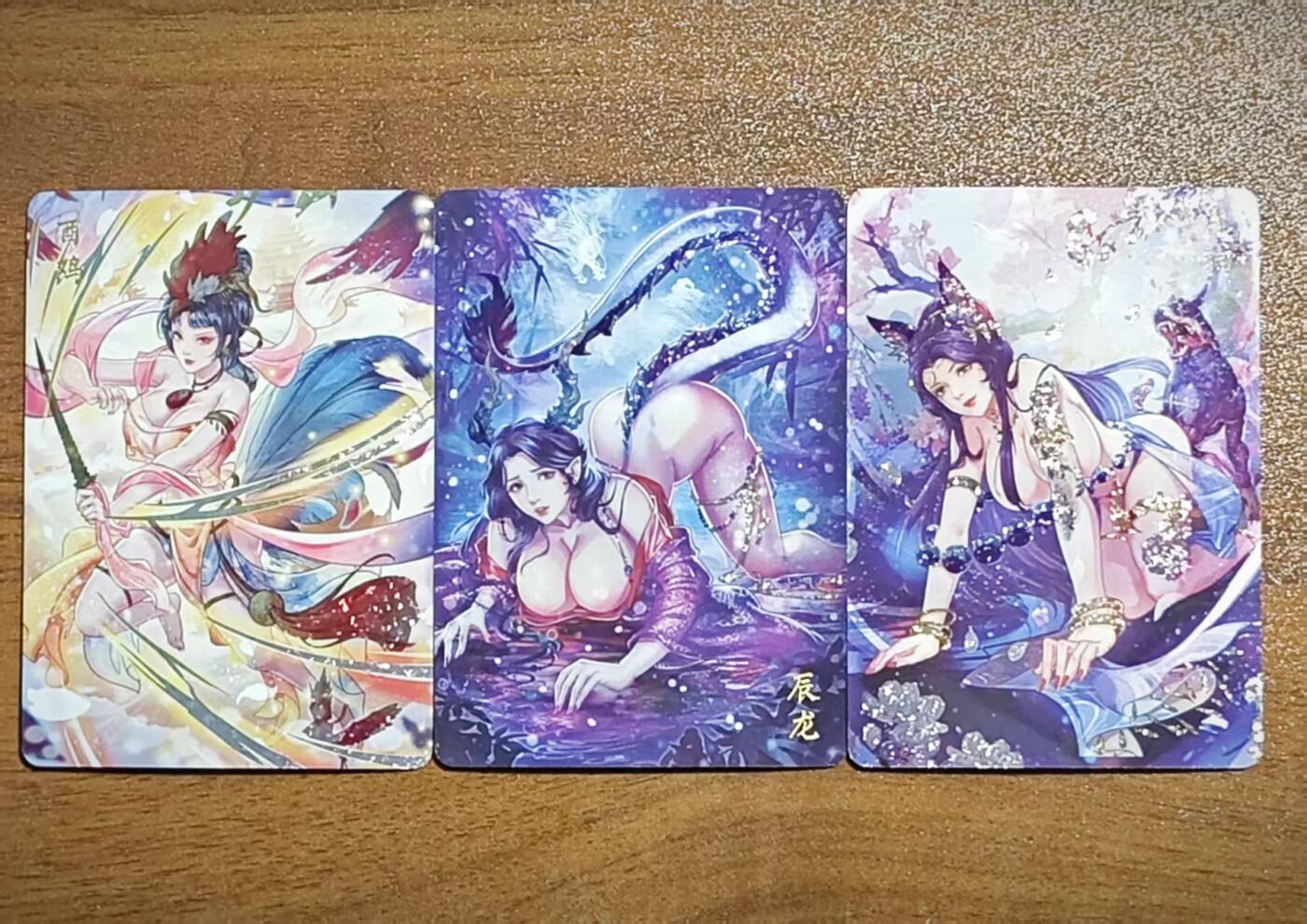 光影卡牌第八期，亲签卡，古风美女卡，各家套卡，持续收拍品