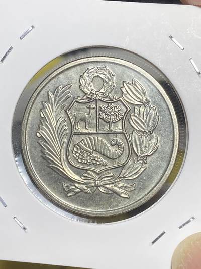 2025年第十五场(总第四十一场）外国好品散币(免佣金) - 原光好品秘鲁1982年100索尔大币(关门年仅发行2年)